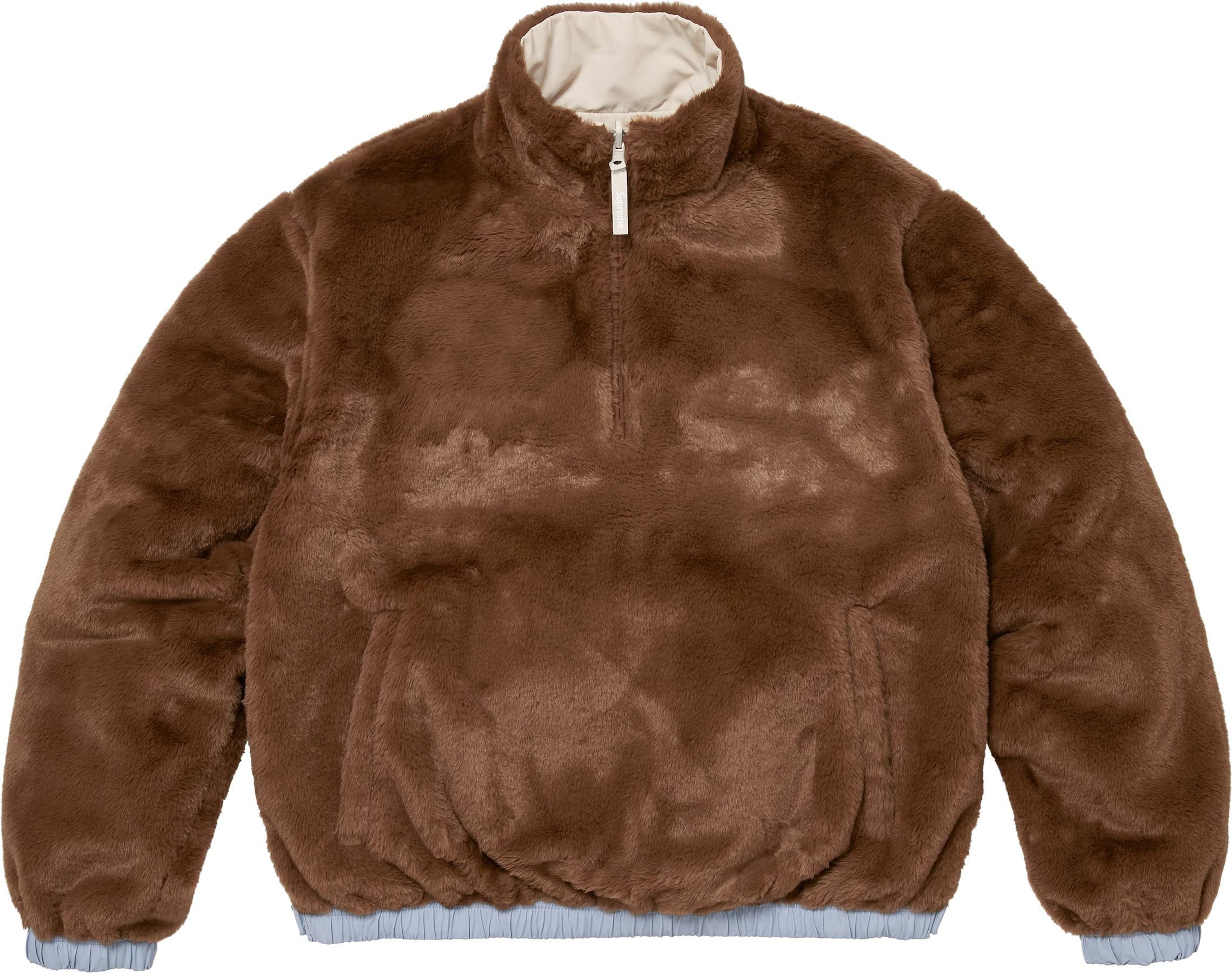 Supreme®/Umbro® Reversible Faux Fur Pullover view 2